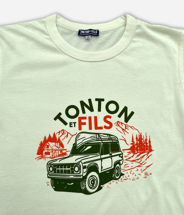 Le tee-shirt « Bronco » Écru