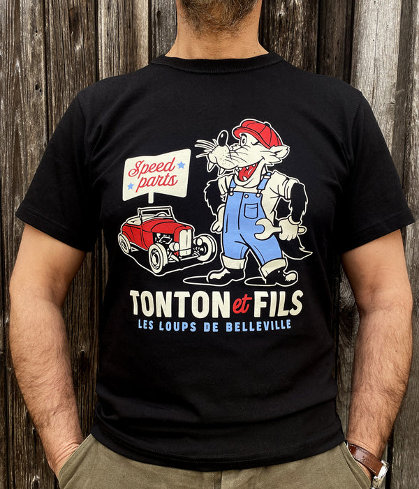 The “The Wolves of Belleville” T-shirt Black