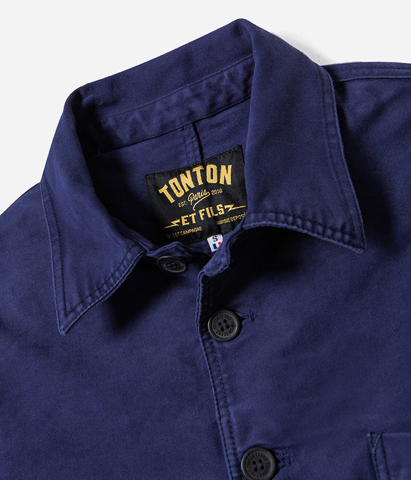 The “Besogne Belleville” Moleskine navy jacket