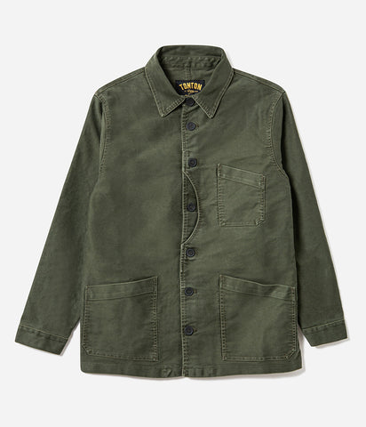 The “Besogne Belleville” Moleskine khaki jacket