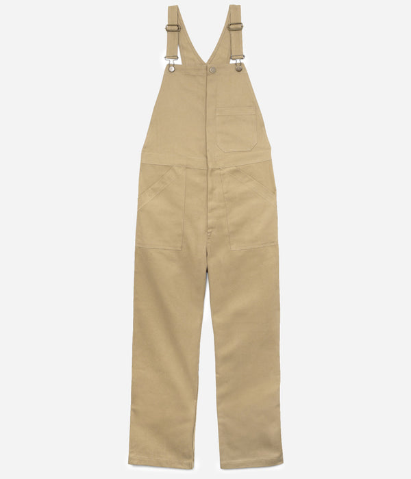 Tonton et Fils - La salopette homme «Billy» Tan fabriquée en France - Vue générale