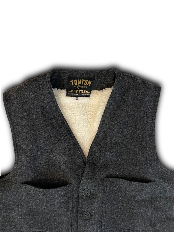Le gilet « Jeannot » doublure laine