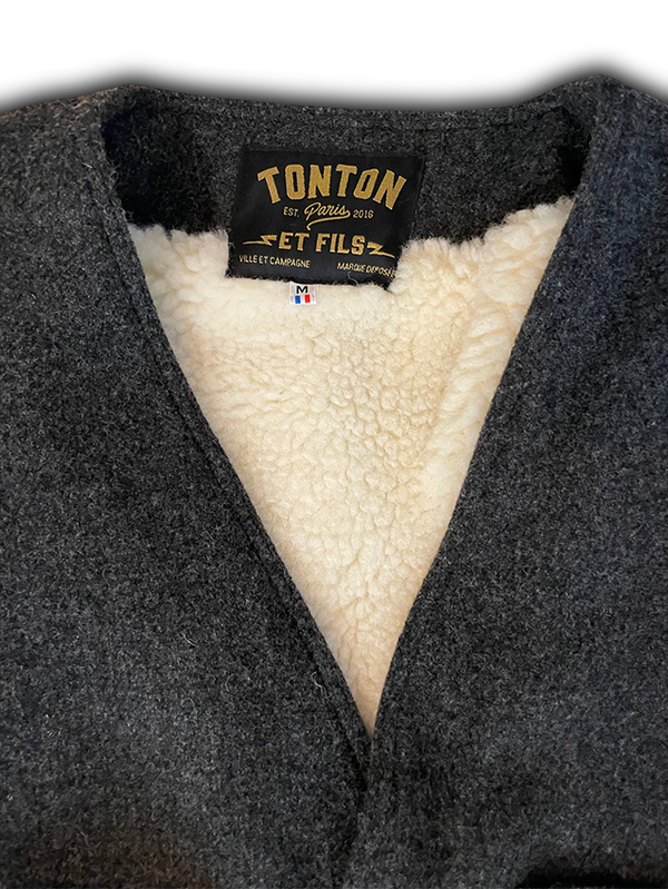 Le gilet « Jeannot » doublure laine