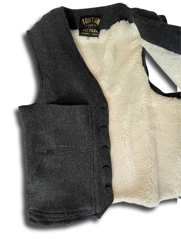 Le gilet « Jeannot » doublure laine