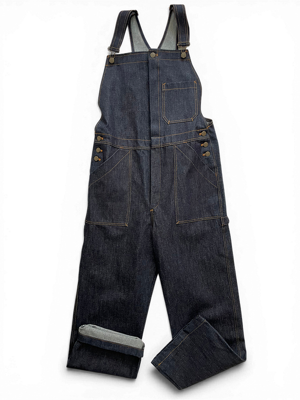 Khaki “Billy” overalls