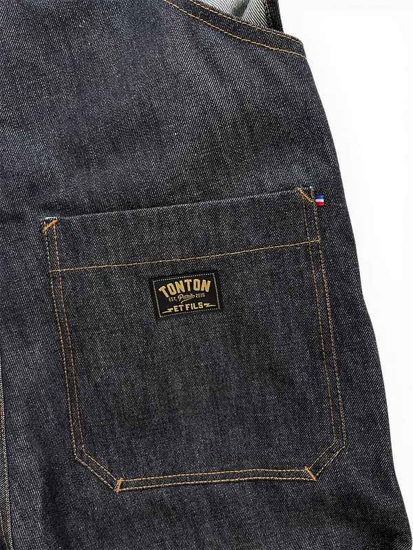 Khaki “Billy” overalls
