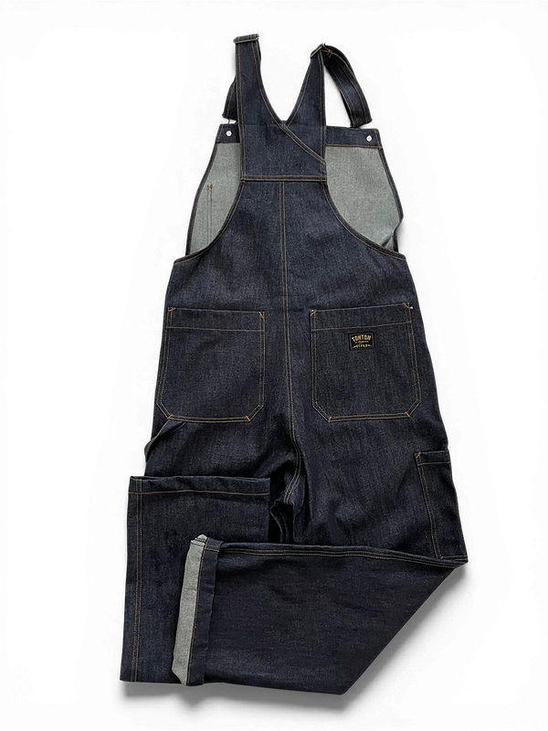 Khaki “Billy” overalls