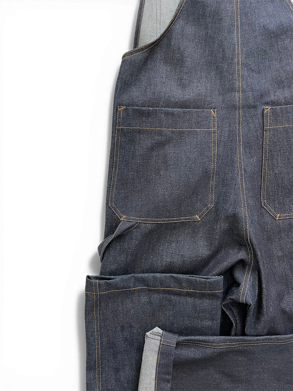 Khaki “Billy” overalls