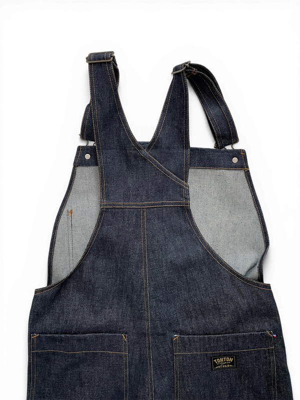 Khaki “Billy” overalls