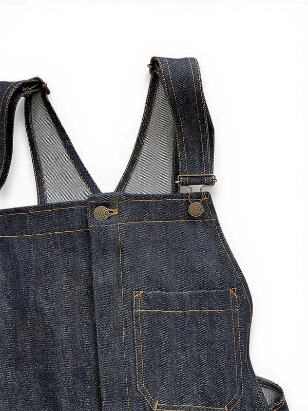 Khaki “Billy” overalls