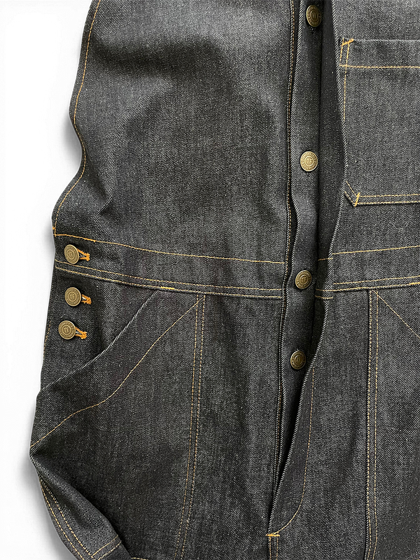 Khaki “Billy” overalls