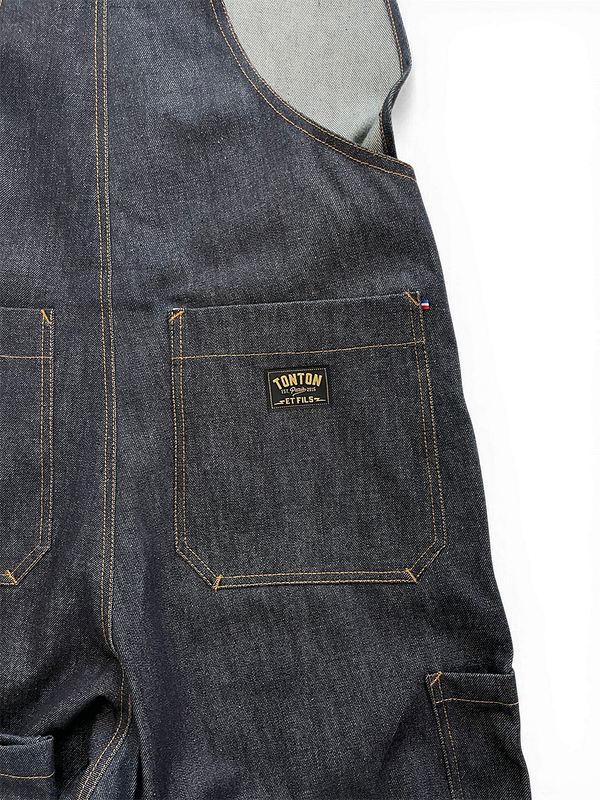 Khaki “Billy” overalls