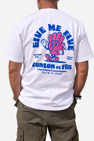 HEAVYWEIGHT TEE — GIVE ME FIVE