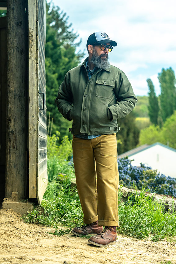 Le pantalon « PANT 003 » Fatigue Pant toile canvas