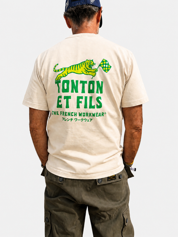 HEAVYWEIGHT TEE — RACING TIGER