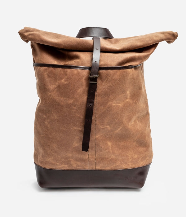 Tonton et Fils - Le sac à dos de «Tonton» camel - Vue générale
