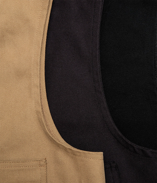 Tonton et Fils - Le gilet homme «Jeannot» marine fabriqué en France - Zoom sur la matière et les coloris disponibles