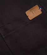 Tonton et Fils - La veste homme «Besogne» canvas marine fabriquée en France - Vue sur la poche poitrine