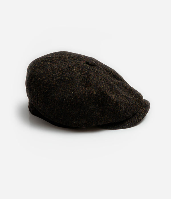 Tonton et Fils - La casquette gavroche «Bastille» - Brun - Vue de côté