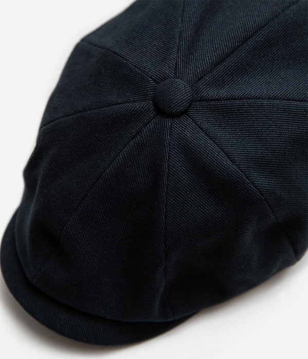 Tonton et Fils - La casquette gavroche «Bastille» - Marine - Zoom sur face avant et visière