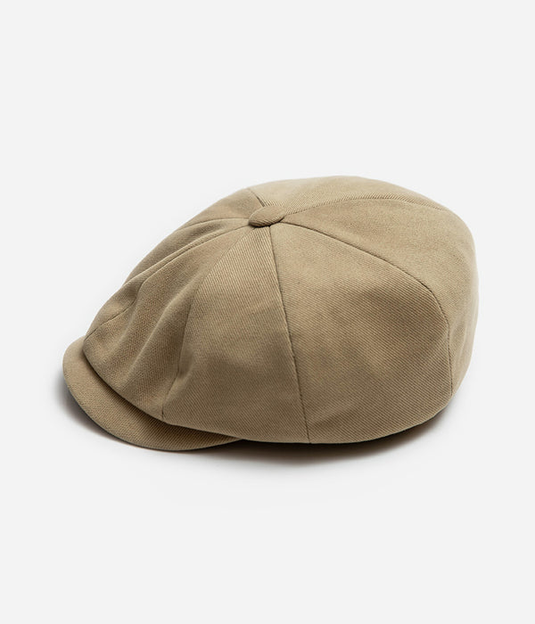 Tonton et Fils - La casquette gavroche «Bastille» - Kaki clair - vue latérale