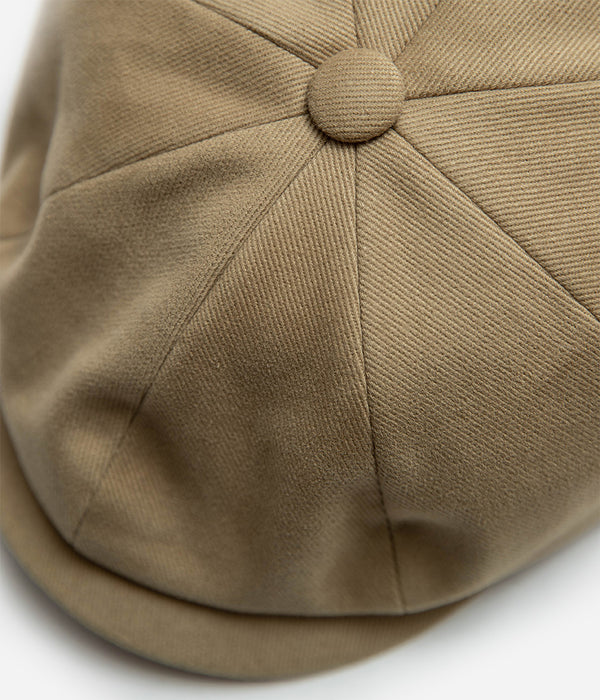 Tonton et Fils - La casquette gavroche «Bastille» - Kaki clair - zoom sur la visière