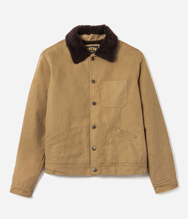Le blouson « Monterey » Tan doublé laine