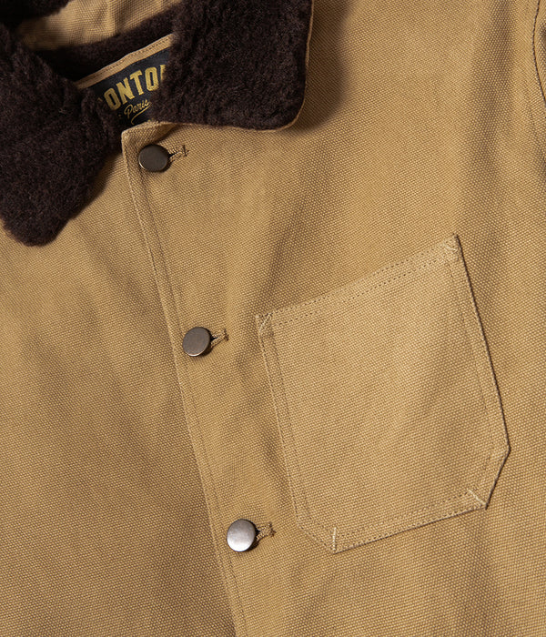 Le blouson « Monterey » Tan doublé laine