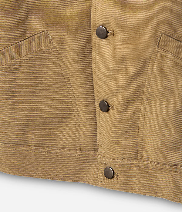 Le blouson « Monterey » Tan doublé laine