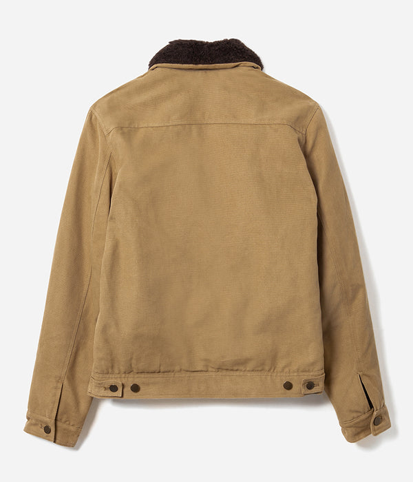 Le blouson « Monterey » Tan doublé laine