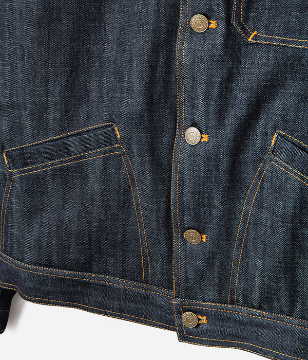 Le blouson « Monterey » Denim doublé laine