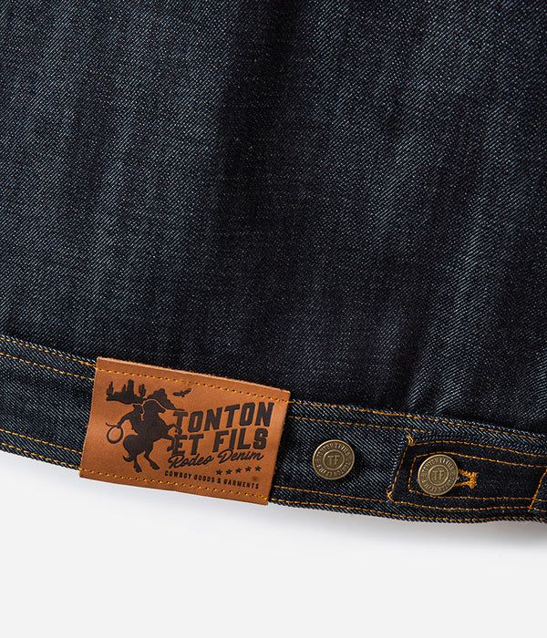 Le blouson « Monterey » Denim doublé laine
