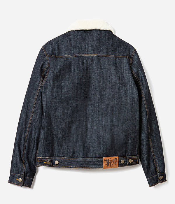 Le blouson « Monterey » Denim doublé laine