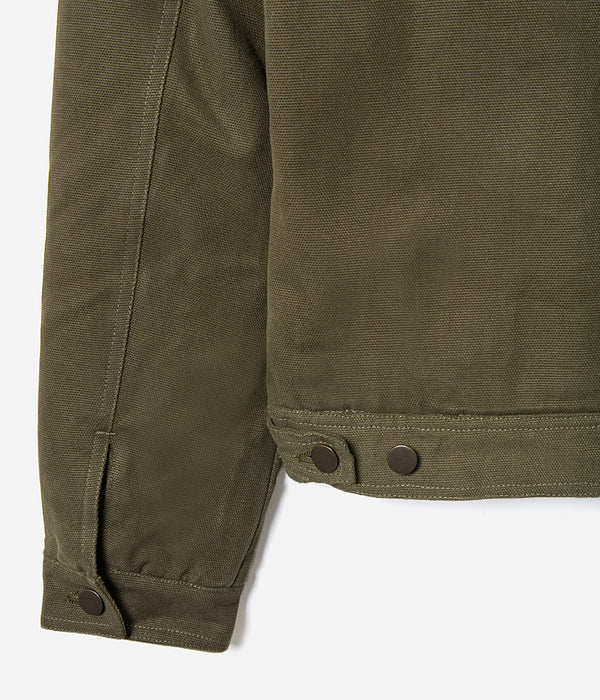 Le blouson « Monterey » Olive doublé laine