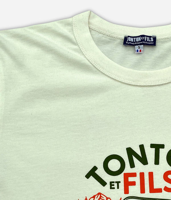 Le tee-shirt « Bronco » Écru