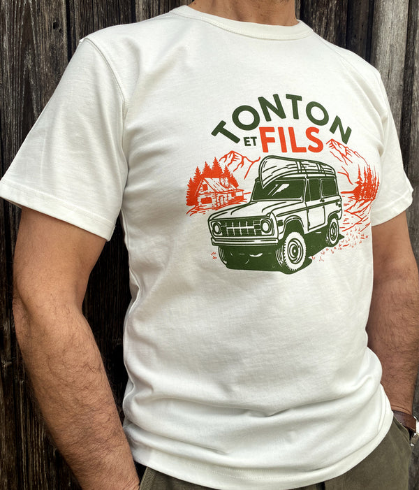 Le tee-shirt « Bronco » Écru