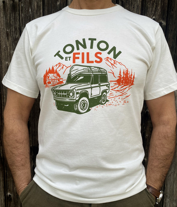 Le tee-shirt « Bronco » Écru