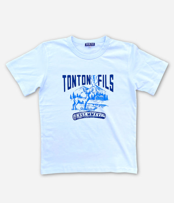 Le tee-shirt « Cerf » blanc