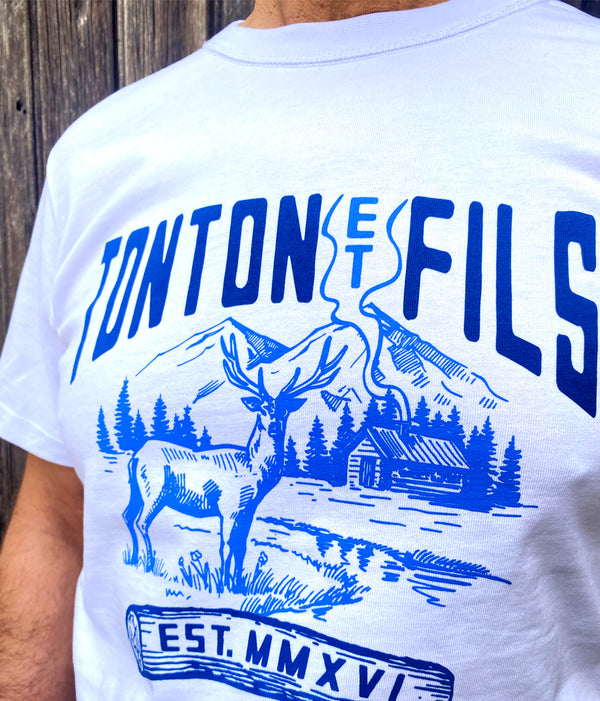 Le tee-shirt « Cerf » blanc