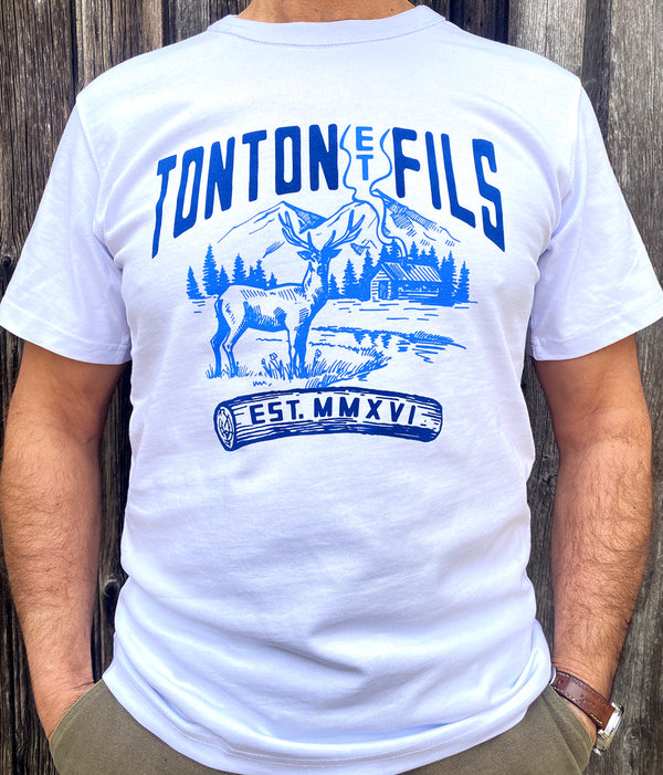 Le tee-shirt « Cerf » blanc