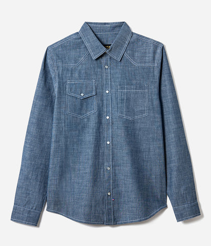 La chemise « Jimmy » denim chambray clair