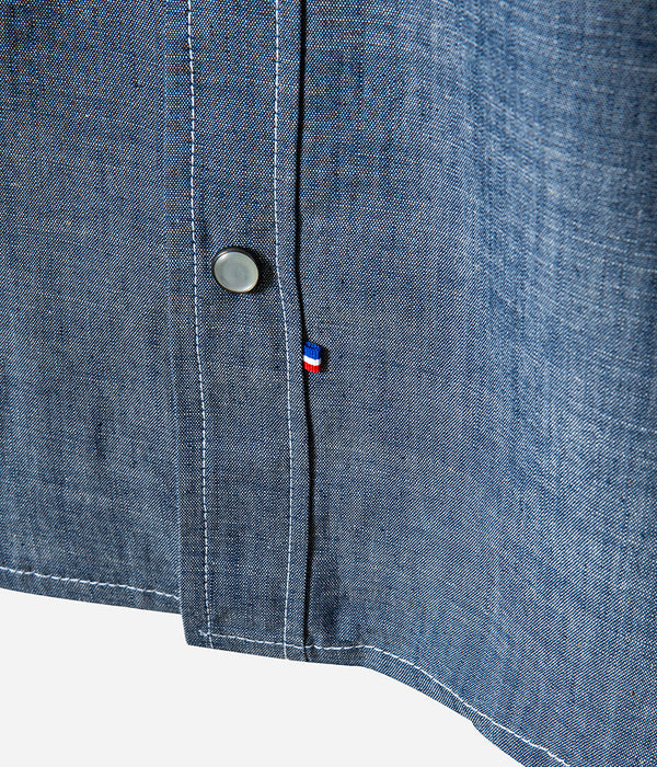 La chemise « Jimmy » denim chambray clair