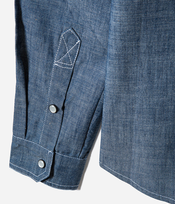 La chemise « Jimmy » denim chambray clair