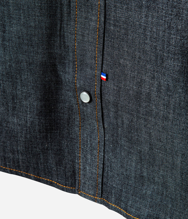 La chemise « Jimmy » denim chambray foncé