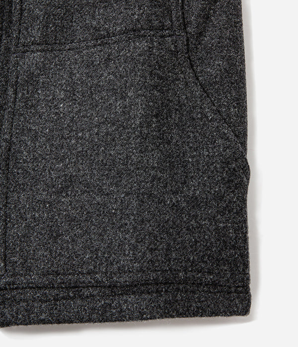 Le gilet « Jeannot » en laine gris