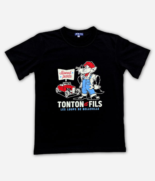 Le Tee-shirt « Les Loups de Belleville » Noir