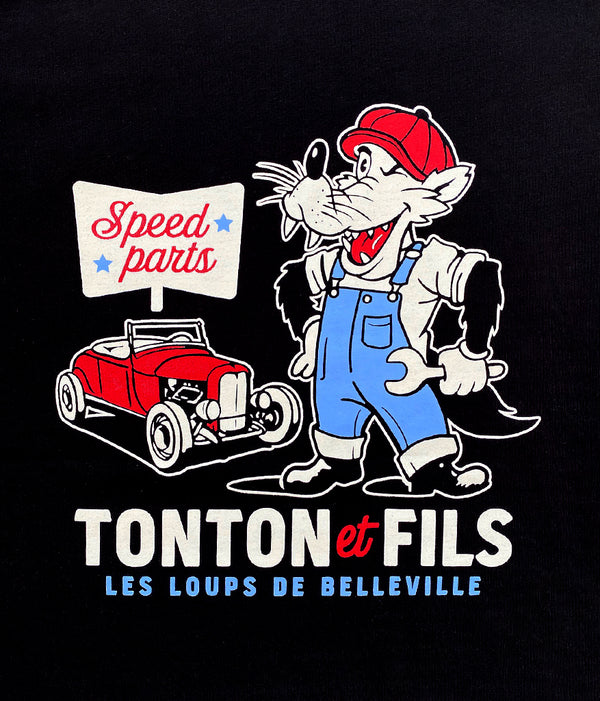 Le Tee-shirt « Les Loups de Belleville » Noir