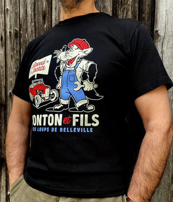 Le Tee-shirt « Les Loups de Belleville » Noir