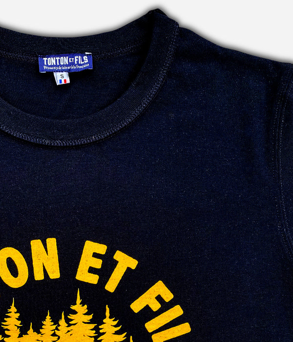 The navy “Wild&amp;Wise” t-shirt