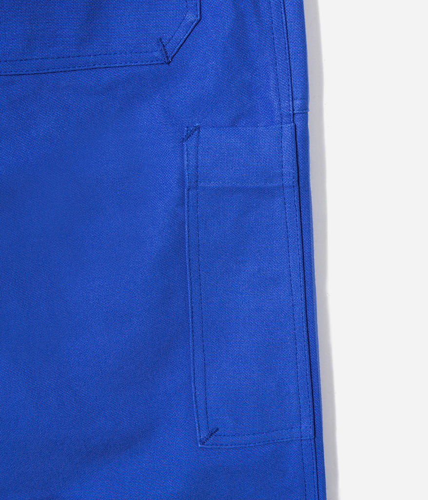 “Arsène” pants Washed royal blue canvas